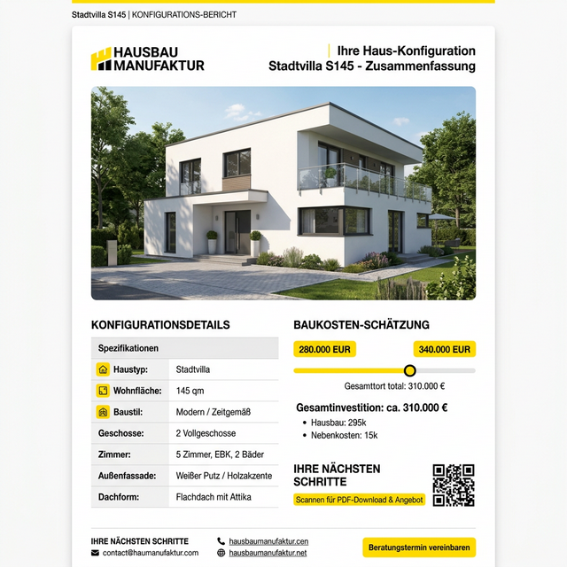 Beispiel Traumhaus-Exposé