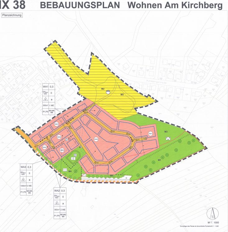 Bebauungsplan IX 38 – Wohnen am Kirchberg, Zweibrücken-Ixheim